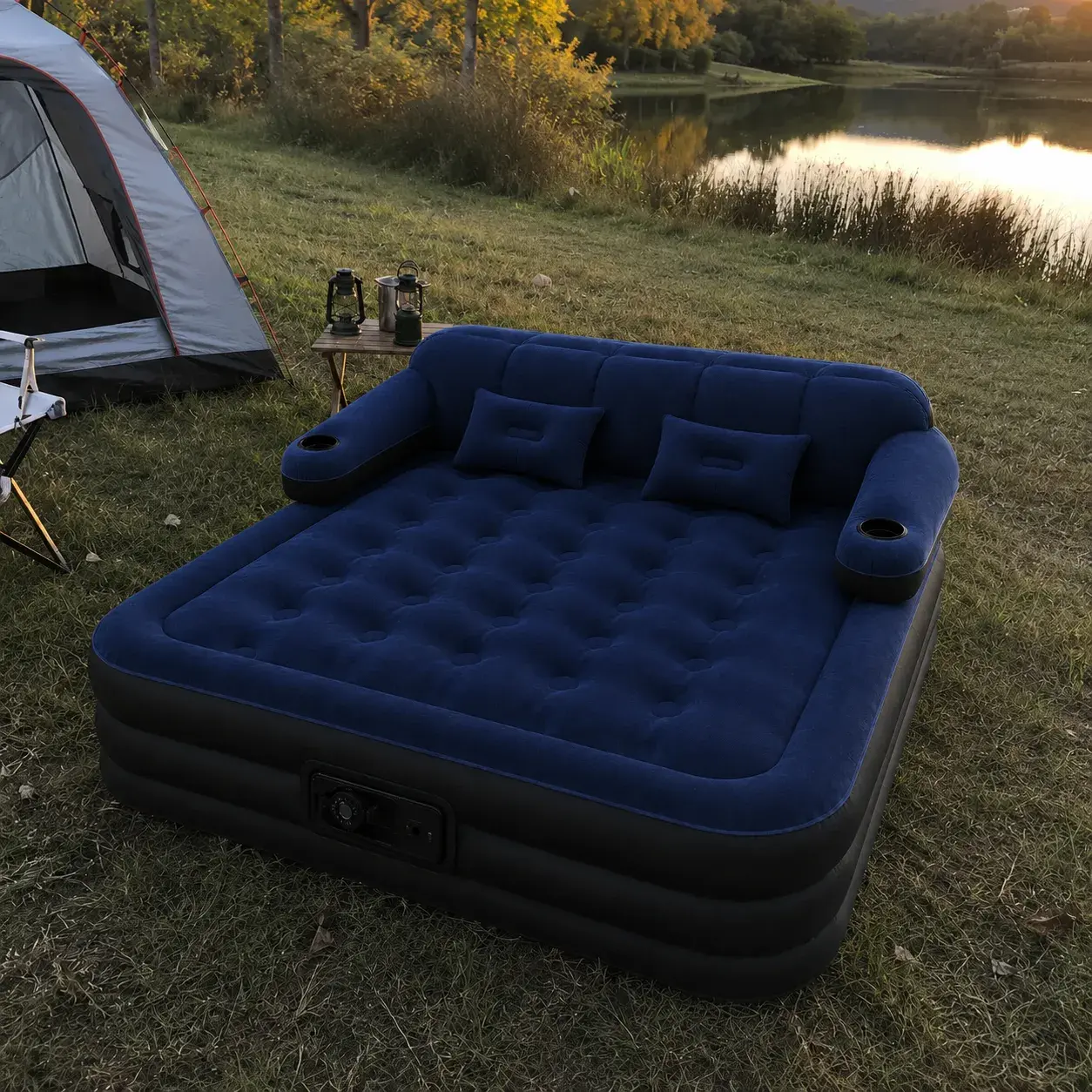 Couple sleeping on LuxRest